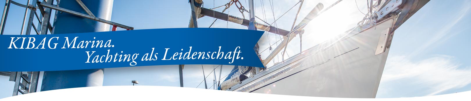 KIBAG Marina. Yachting als Leidenschaft.